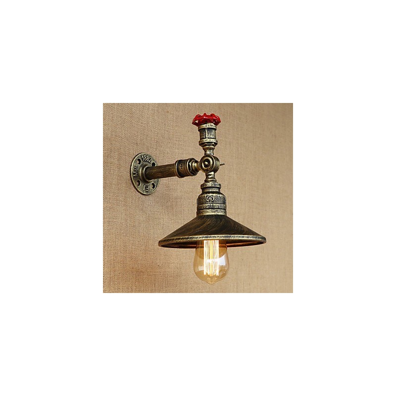 Retro Restaurant Edison Industrieschläuche Single Head Schmuck Wandleuchte