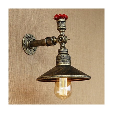 Retro Restaurant Edison Industrieschläuche Single Head Schmuck Wandleuchte Retro Restaurant Edison Industrieschläuche Single Head Schmuck Wandleuchte