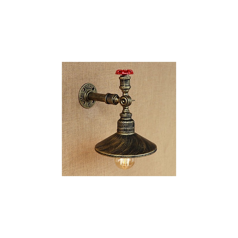 Retro Restaurant Edison Industrieschläuche Single Head Schmuck Wandleuchte