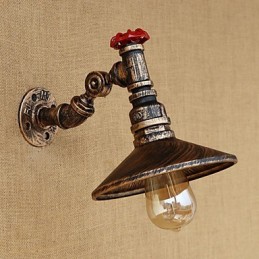Country Retro-Malerei-Funktion für Mini-Stil drehbare Licht Swing Arm Lichter Wandleuchte