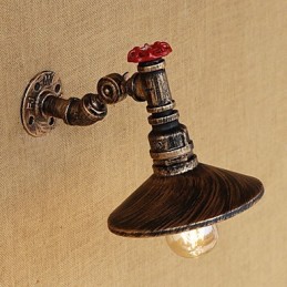 Country Retro-Malerei-Funktion für Mini-Stil drehbare Licht Swing Arm Lichter Wandleuchte