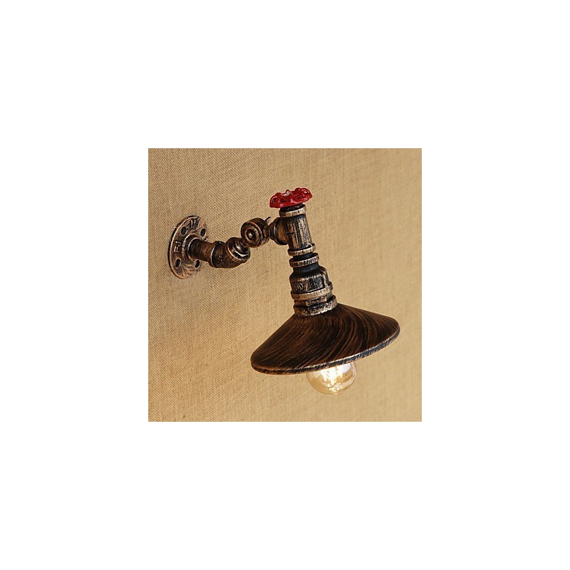 Country Retro-Malerei-Funktion für Mini-Stil drehbare Licht Swing Arm Lichter Wandleuchte
