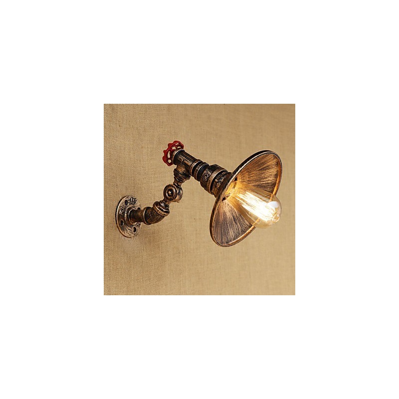 Country Retro-Malerei-Funktion für Mini-Stil drehbare Licht Swing Arm Lichter Wandleuchte