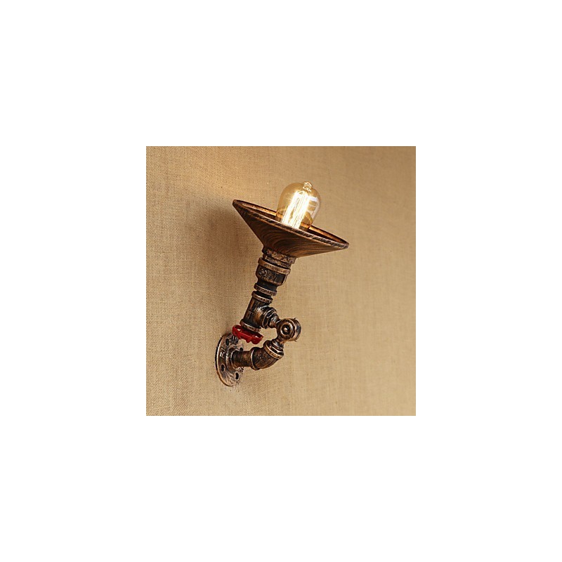 Country Retro-Malerei-Funktion für Mini-Stil drehbare Licht Swing Arm Lichter Wandleuchte