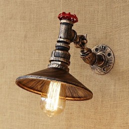 Country Retro-Malerei-Funktion für Mini-Stil drehbare Licht Swing Arm Lichter Wandleuchte