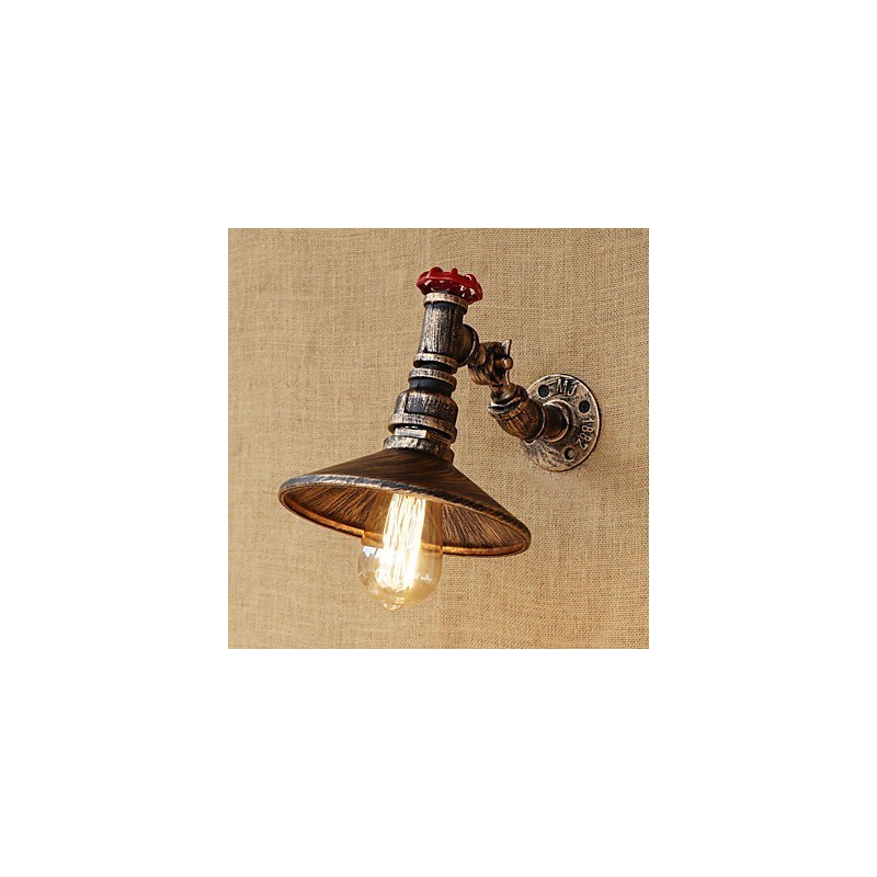 Country Retro-Malerei-Funktion für Mini-Stil drehbare Licht Swing Arm Lichter Wandleuchte