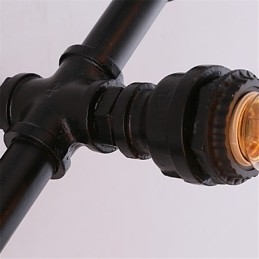 Vintage Wasserpfeife Liebevolles Herz Kreative Wandleuchten Industrie Wohnzimmer Restaurant Bars Café Dekoration Wandleuchten