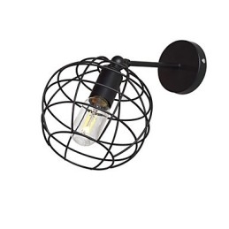 Ziegel Hohl Runde Eisen Wand Lampe Dumm Schwarz Amerikanischen Dekoration Lichtschwert Lampe Auf Wand