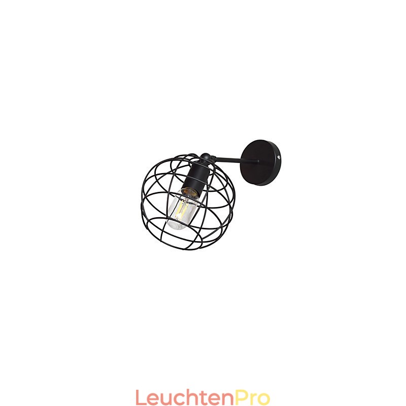 Ziegel Hohl Runde Eisen Wand Lampe Dumm Schwarz Amerikanischen Dekoration Lichtschwert Lampe Auf Wand