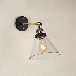 Moderne zeitgenössische traditionelle klassische rustikale Lodge Vintage galvanisierte Funktion für Downlight-Wandleuchten