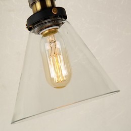 Moderne zeitgenössische traditionelle klassische rustikale Lodge Vintage galvanisierte Funktion für Downlight-Wandleuchten