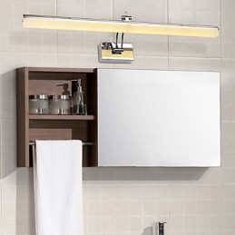 Integrierte moderne zeitgenössische Chrom-Funktion für Umgebungslicht Badezimmerbeleuchtung Wandleuchte