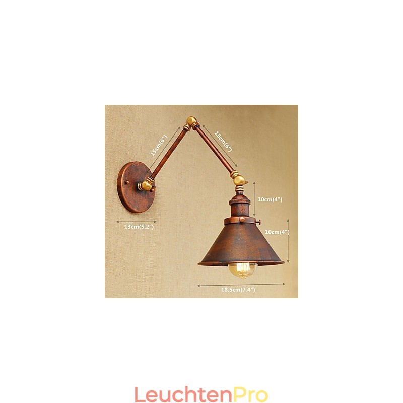 Wandleuchte Messing Vintage Industrielle Wandlampe Licht Wohnbeleuchtung Innendekor Wandleuchte