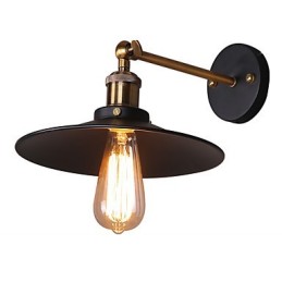 Traditionelle klassische rustikale Lodge Country-Malerei-Funktion für Swing Arm Ambient Light Wandleuchten Wandleuchte