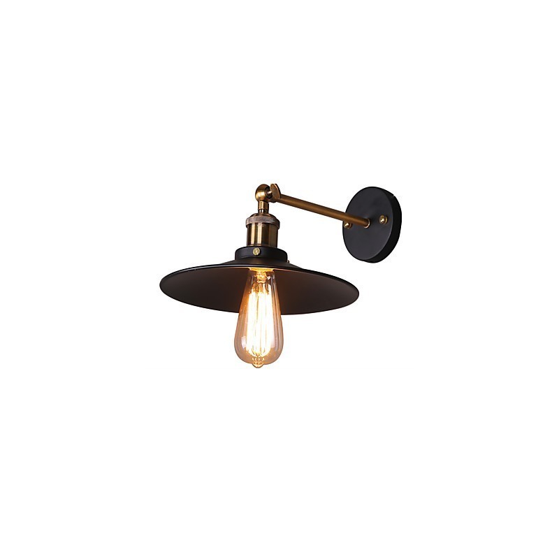 Traditionelle klassische rustikale Lodge Country-Malerei-Funktion für Swing Arm Ambient Light Wandleuchten Wandleuchte