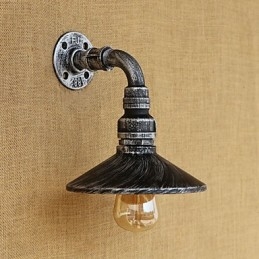 Rustikale Lodge Country Retro-Malerei-Funktion für Mini-Stil Ambient Light Wandleuchten