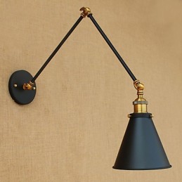 Rustikale Lodge Country-Malerei-Funktion für Swing Arm Ambient Light Swing Arm Lights