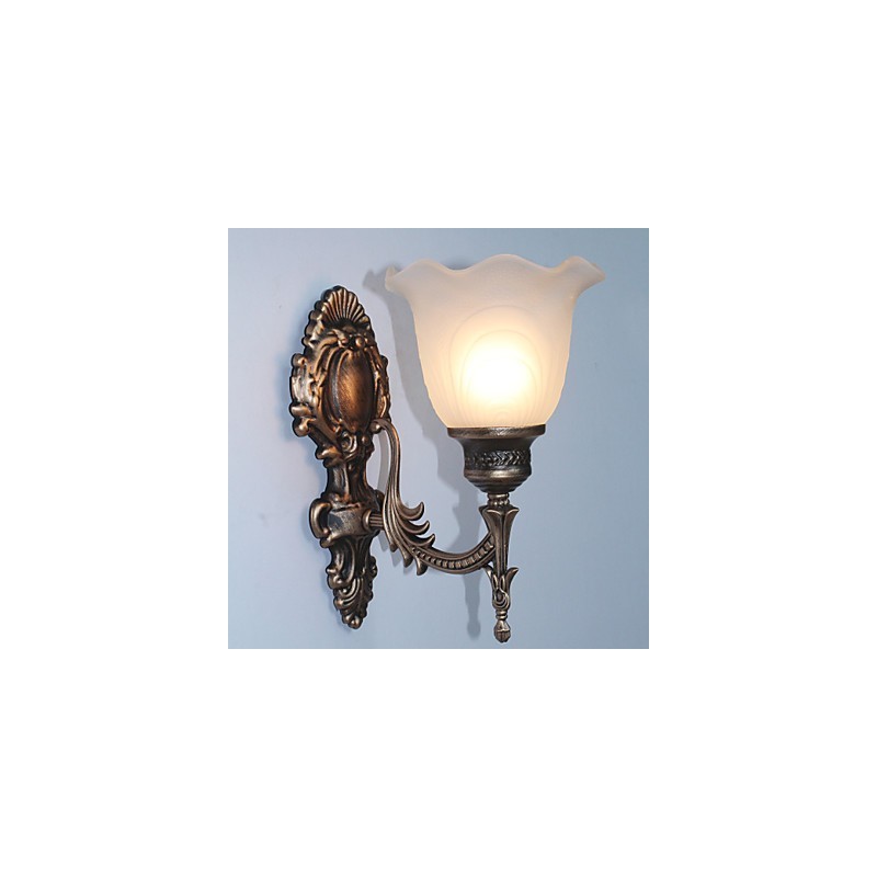 Retro-Wandlampe im europäischen Stil, Hotel-Flurlampe, Korridorlicht, Spiegelfrontlampe, Einzelkopf-Nachttischlampe