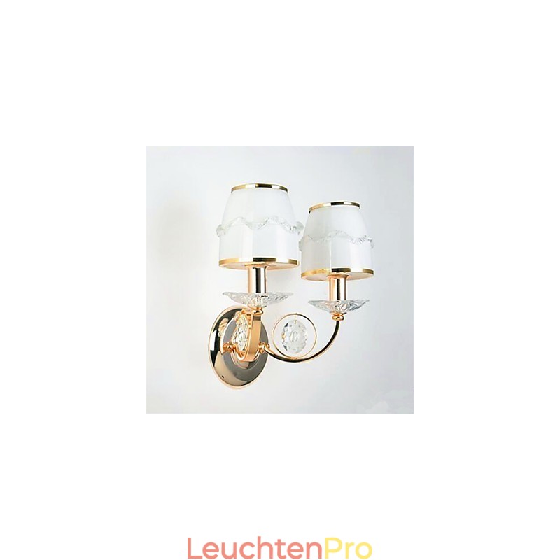 Moderne zeitgenössische galvanisierte Funktion für Kristall Swing Arm Augenschutz Umgebungslicht Wandleuchten Wand