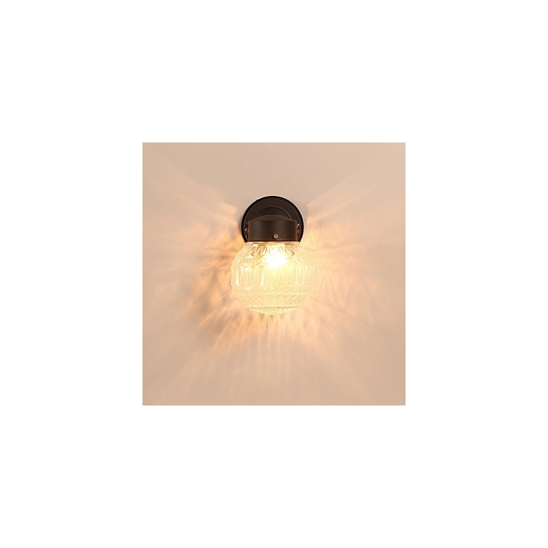 Moderne zeitgenössische Schwarzoxid-Finish-Funktion für Mini-Stil Ambient Light Wandleuchten Wandleuchte