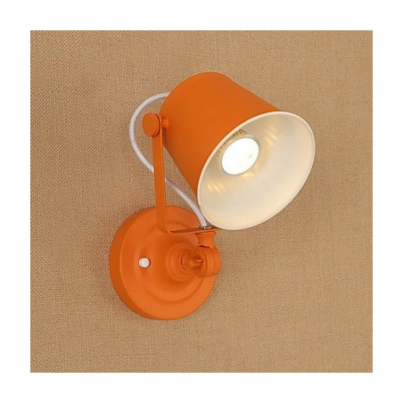 Wandleuchte aus lackiertem Stahl, dumme schwarze amerikanische Kaffeedekoration, Retro-Wandleuchte, Lichtschwertlampe an der Wand Wandleuchte aus lackiertem Stahl, dumme schwarze amerikanische Kaffeedekoration, Retro-Wandleuchte, Lichtschwertlampe an der Wand