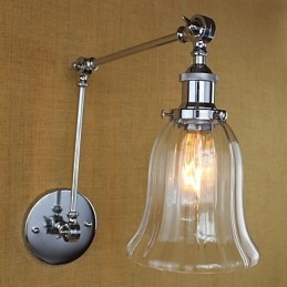 Country Retro Galvanisierte Funktion für Mini-Stil Augenschutz Umgebungslicht Schwenkarmleuchten Wand
