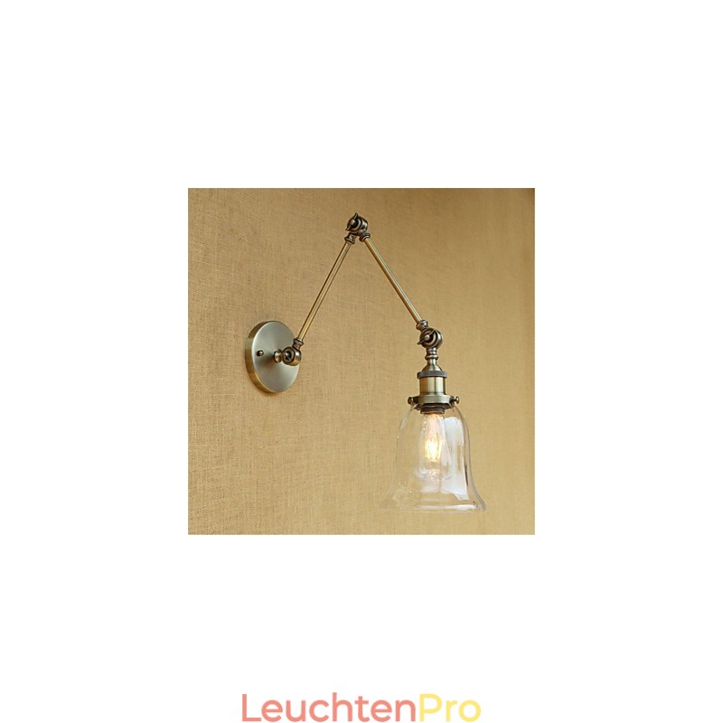 Country Retro Galvanisierte Funktion für Mini-Stil Augenschutz Umgebungslicht Schwenkarmleuchten Wand