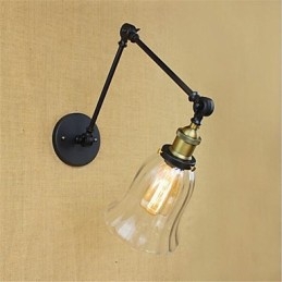 Country Retro Galvanisierte Funktion für Mini-Stil Augenschutz Umgebungslicht Schwenkarmleuchten Wand