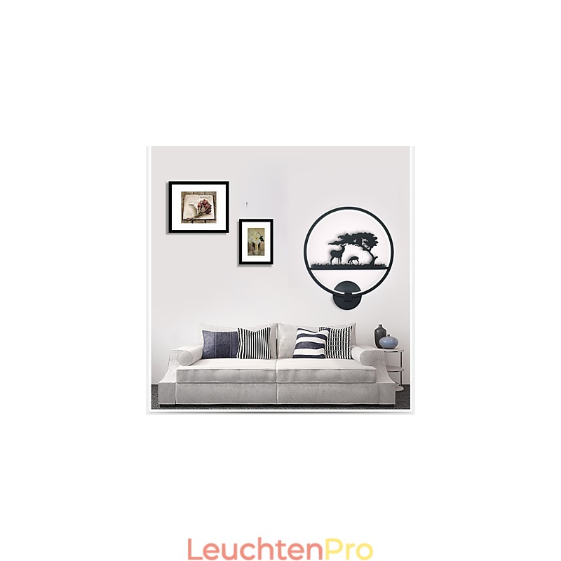 Die nordische moderne minimalistische Aluminium-TV-Wandlampe Gangtreppe Schlafzimmer Nachttischlampe Wandlampe Hotelkorridorlichter