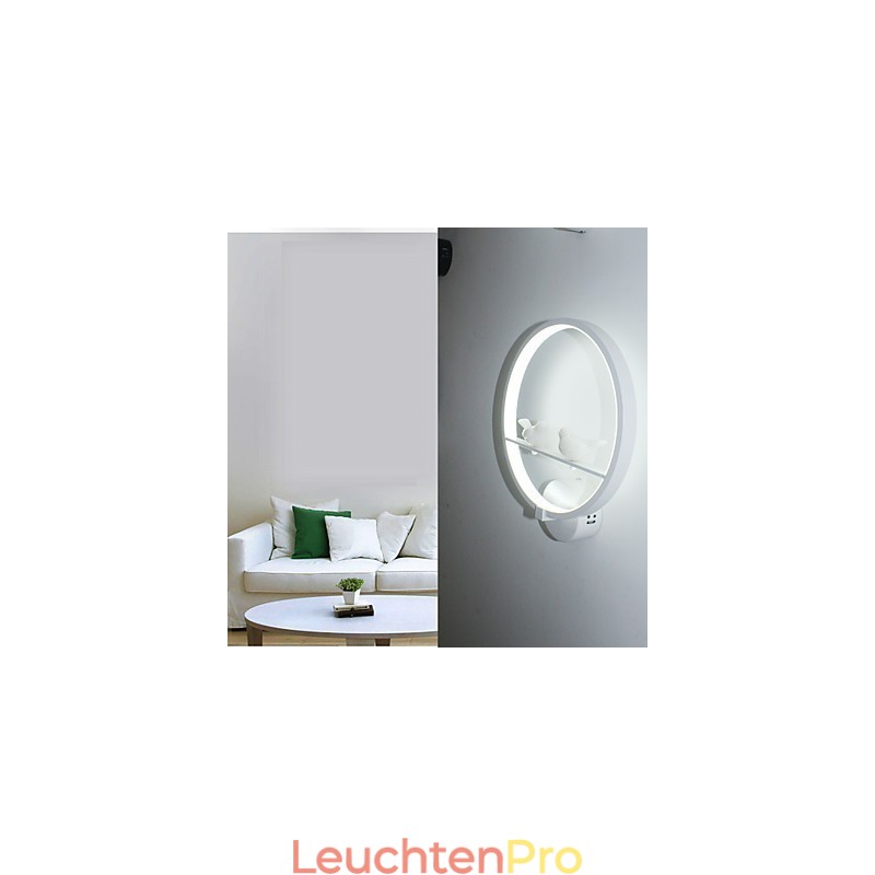 Die Schlafzimmer-Wandlampe, Nachttischlampe und kreative Persönlichkeit der modernen minimalistischen kreisförmigen Treppen-Korridor-Wandlampe