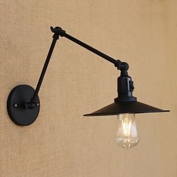 Country Retro Malerei Feature für Mini-Stil Swing Arm Lichter Swing Arm Lichter Wandleuchte