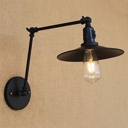 Country Retro Malerei Feature für Mini-Stil Swing Arm Lichter Swing Arm Lichter Wandleuchte