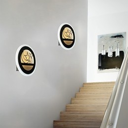 Moderne minimalistische Wandleuchte Eingangstreppenlampe Kreative Hotel La Terrazza Projektlampen