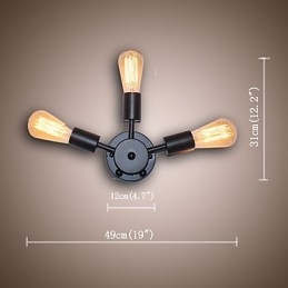 Retro Wand Lampe Balkon Treppe Originalität Persönlichkeit Bar Dekorative Wand Lampe Hause Dekoration Beleuchtung