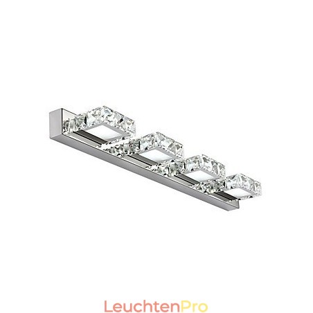 Badezimmer-Waschtischleuchte, Kristall-Make-up-Spiegelleuchte, 4 Lichter, Badezimmer-Schlafzimmerbeleuchtung Badezimmer-Waschtischleuchte, Kristall-Make-up-Spiegelleuchte, 4 Lichter, Badezimmer-Schlafzimmerbeleuchtung