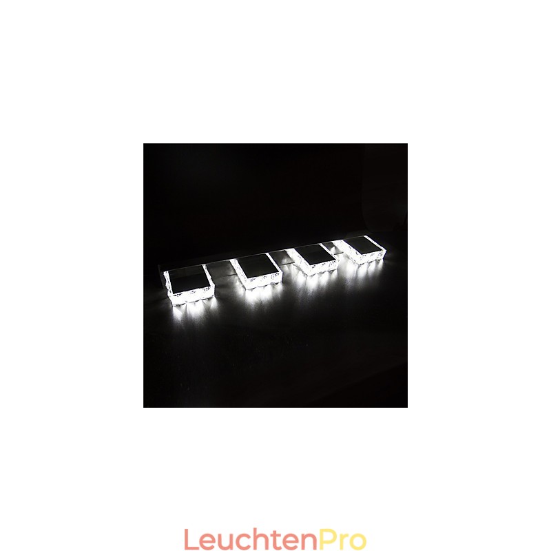 Badezimmer-Waschtischleuchte, Kristall-Make-up-Spiegelleuchte, 4 Lichter, Badezimmer-Schlafzimmerbeleuchtung
