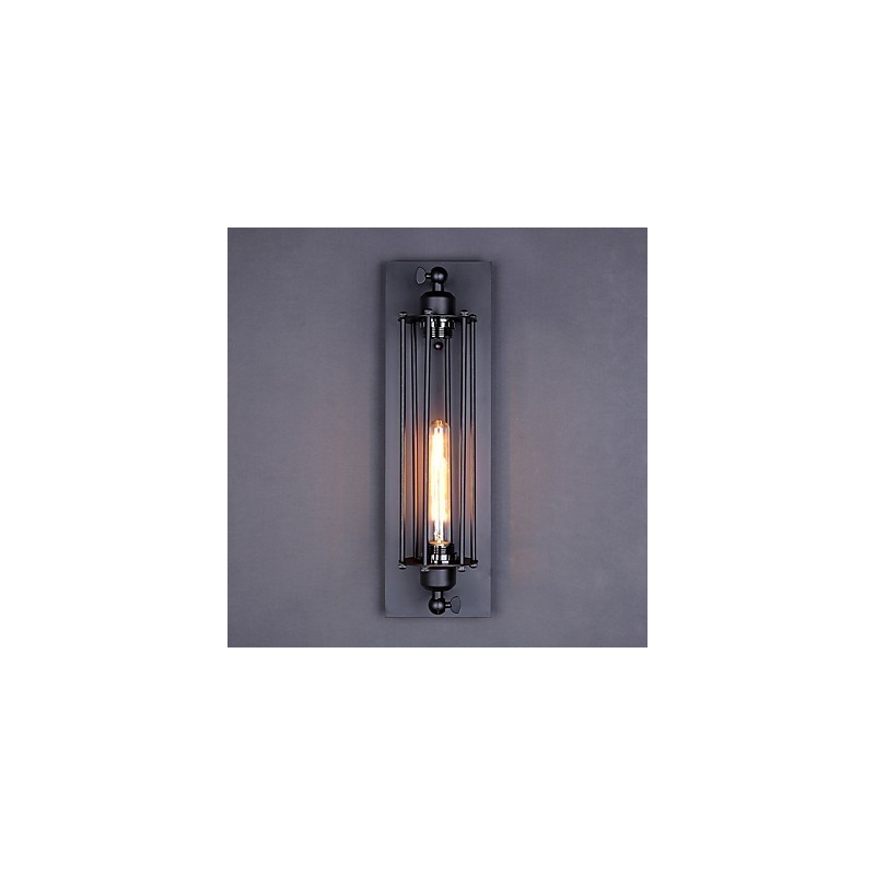 Rustikale Lodge Country Retro Vintage Malerei Funktion für Mini-Stil Umgebungslicht Wandleuchten Wandleuchte