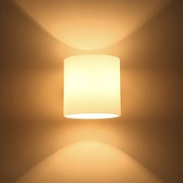 Neuheit Country Feature für Mini-Stil Augenschutz Downlight Wandleuchten Wandleuchte Log Holz Schlafzimmer Nachttischlampe