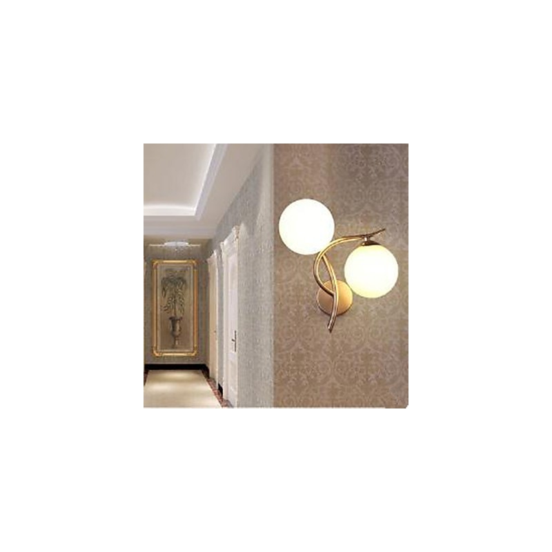Moderne Mode Wand Lampe Eisen Kunst Schlafzimmer Bett Wand Lampe Esszimmer Studie Halle Lampe