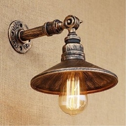 Industriellen Stil Nordischen Wasserrohr Wandleuchte Wandleuchte Braun Antike