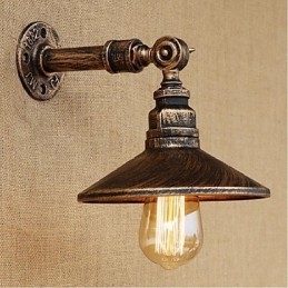 Industriellen Stil Nordischen Wasserrohr Wandleuchte Wandleuchte Braun Antike