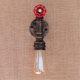 Nostalgie Einfache Wasserpfeife Dekorative Kleine Wandleuchte Wandleuchte