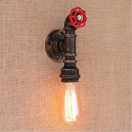 Nostalgie Einfache Wasserpfeife Dekorative Kleine Wandleuchte Wandleuchte