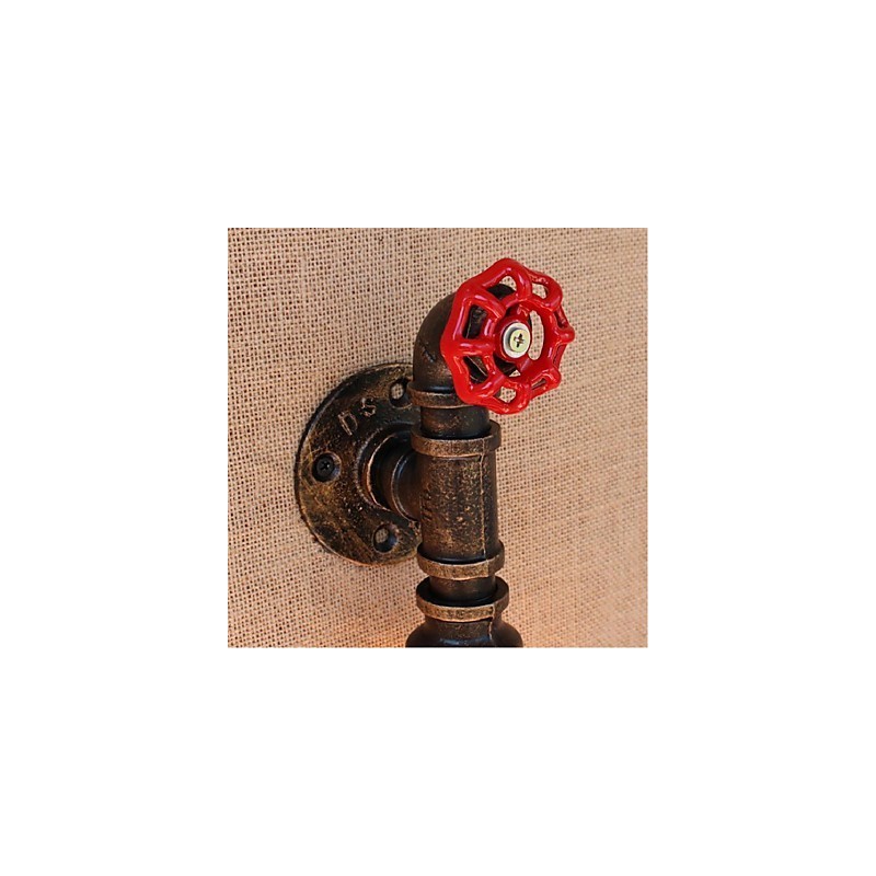 Nostalgie Einfache Wasserpfeife Dekorative Kleine Wandleuchte Wandleuchte