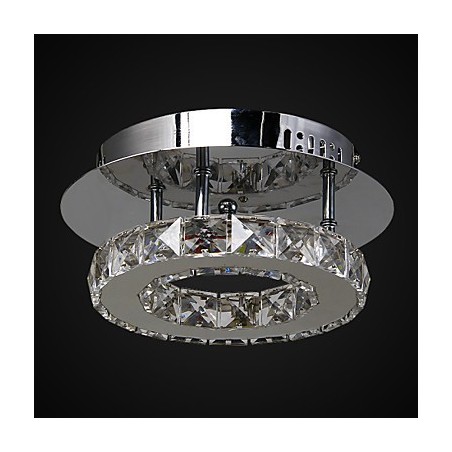 Moderne zeitgenössische Kristall Chrom Metall Unterputz Moderne zeitgenössische Kristall Chrom Metall Unterputz