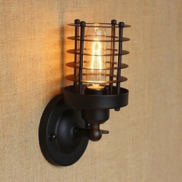 Rustikale Lodge Country Antik Messing Funktion für Ambientelicht Wandleuchten Wandleuchte