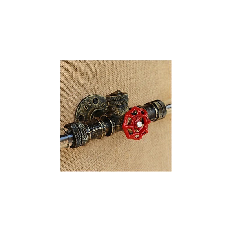 Retro Industrie Wind Designer Wasserflasche Lampe Wandleuchte Grau