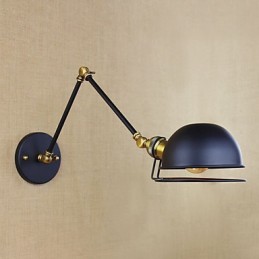 Industrielle Retro-Wandleuchte im europäischen Stil, Dorfcharakterbeleuchtung, dekorative Wandleuchte mit Eisenarm