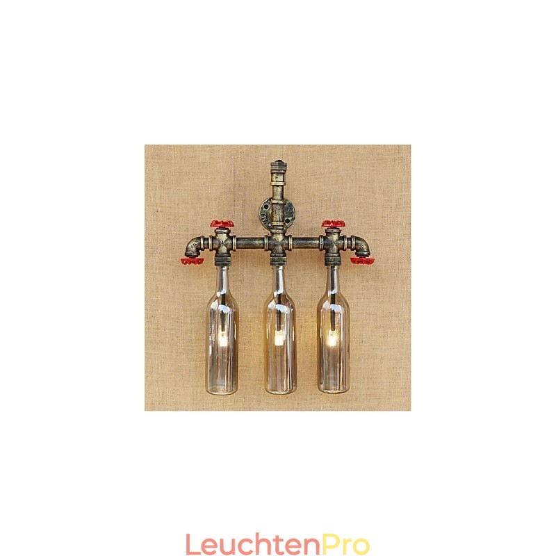 Wasserflasche Wandleuchte Wandleuchte Grau