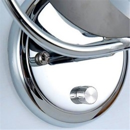 Moderne zeitgenössische Silber-Funktion für Ambient Light Wandleuchten Wandleuchte